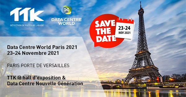 TTK au salon Data Center World Paris 2021