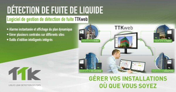 Gérer vos installations de détection de fuites où que vous soyez, avec TTKweb !
