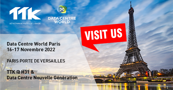 TTK vous donne RDV au salon Data Centre World Paris 2022
