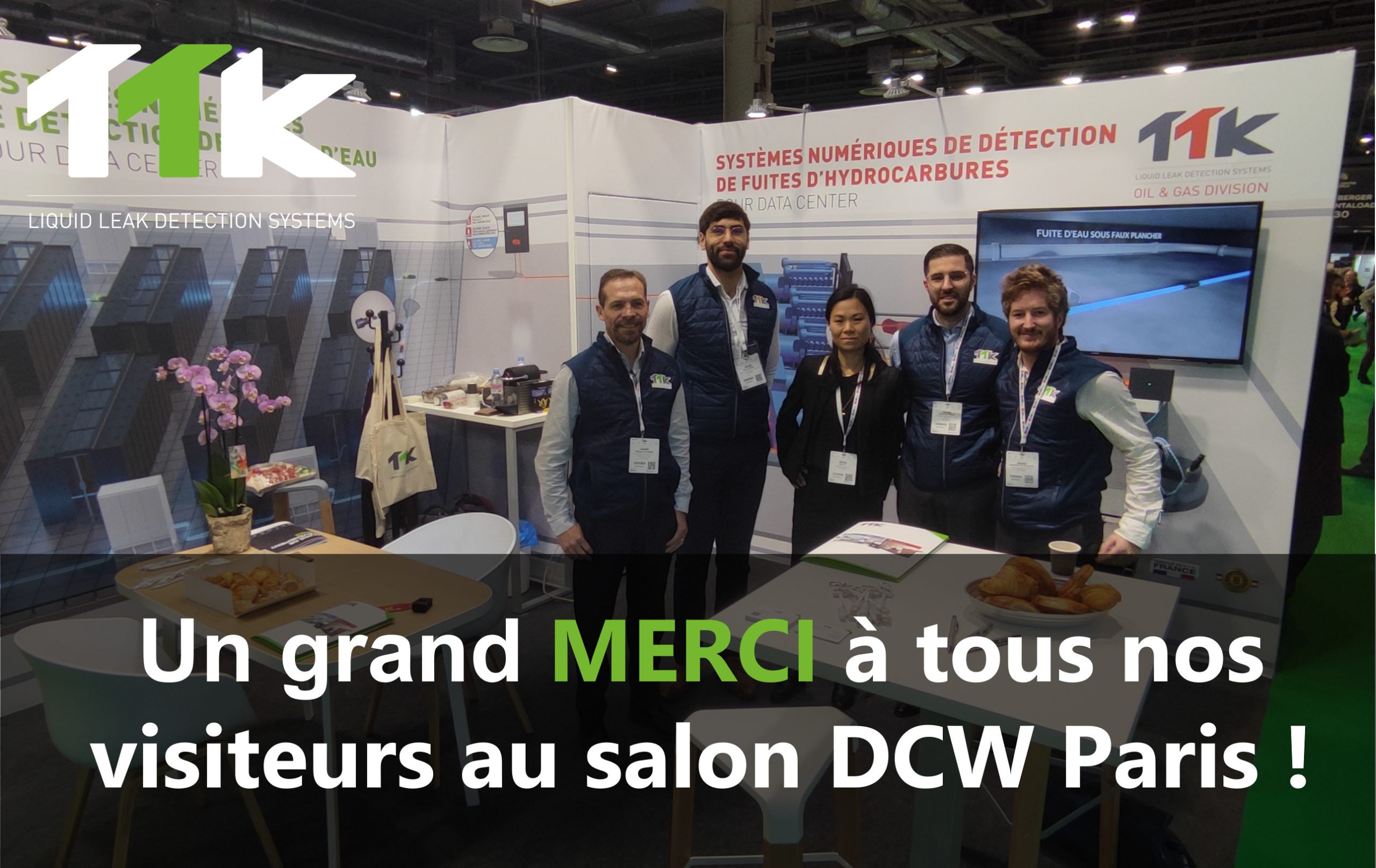 Un grand merci à tous nos visiteurs au salon Data Centre World Paris !