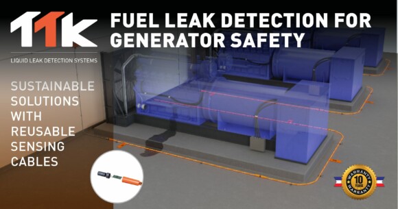 SOLUTIONS DE DÉTECTION DE FUITES DE DIESEL POUR GÉNÉRATEURS